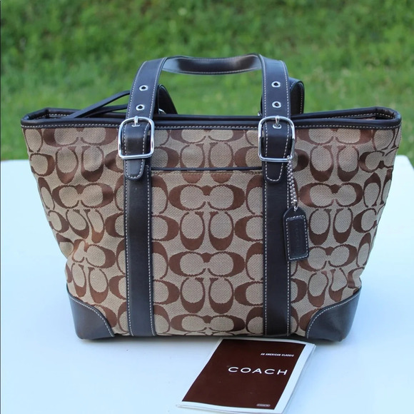 Coach signature logo tote bag - Picture 1 of 8
